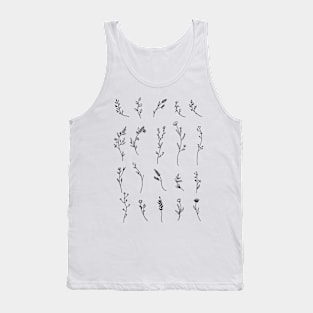 MINIMAL WILD PLANTS Tank Top